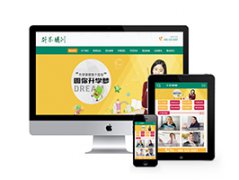 漂亮大气的通用网站设计（含手机端）